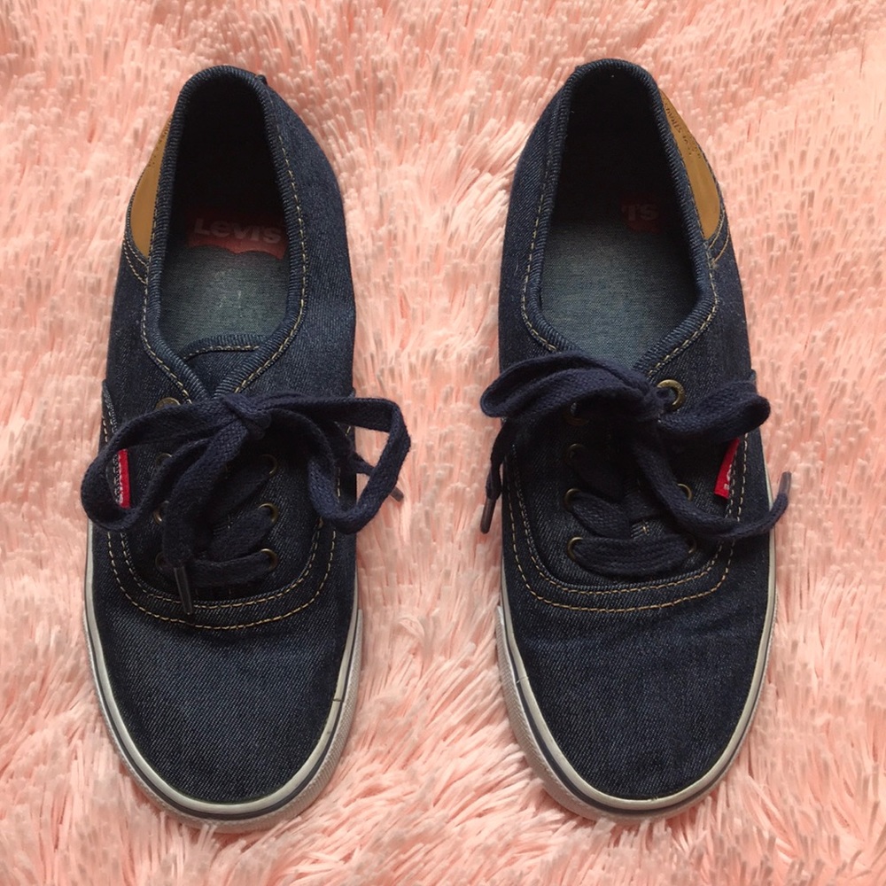 Kids denim canvas shoes